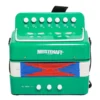 ACORDEON NIÑO 3 BAJOS VERDE MODELO MT-2018 MEISTEHAFT