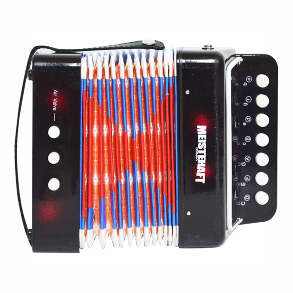 ACORDEON NIÑO 3 BAJOS NEGRO MODELO MT-2018 MEITEHAFT