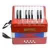 ACORDEON NIÑO 8 BAJOS ROJA MODELO MT-3020 MEISTEHAFT