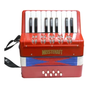 ACORDEON NIÑO 8 BAJOS ROJA MODELO MT-3020 MEISTEHAFT