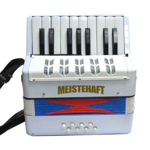 ACORDEON NIÑO 8 BAJOS NEGRO MODELO MT-3020 MEISTEHAFT