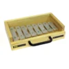 METALOFONO 8NOTAS CROMADO EN CAJA  MODELO 8AA RMX