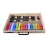 METALOFONO 25 NOTAS COLOR - CAJA MADERA RMX