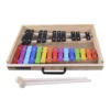 METALOFONO 25 NOTAS COLOR - CAJA MADERA RMX
