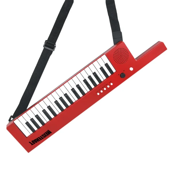 KIDS KEYTAR 37 NOTAS RECARGABLE  ROJO MODELO KTK-1037