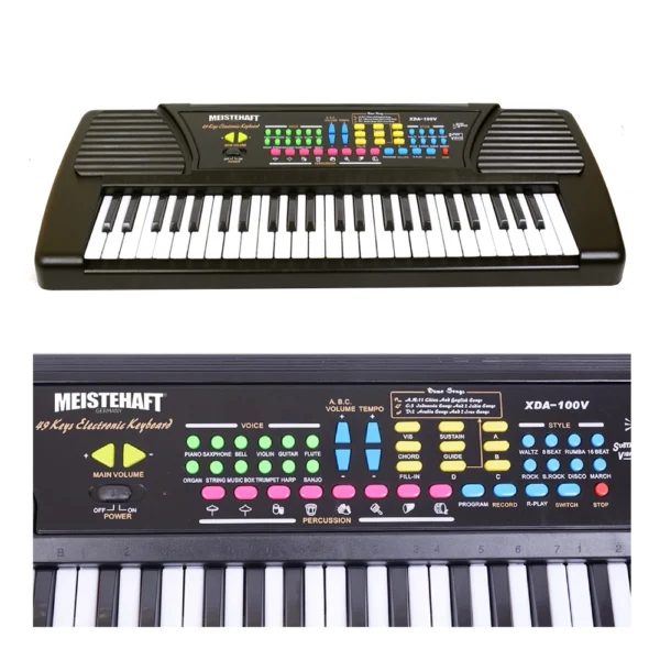 TECLADO ELECTRICO 4 OCTAVAS MOD.MHF-101 MEISTEHAFT