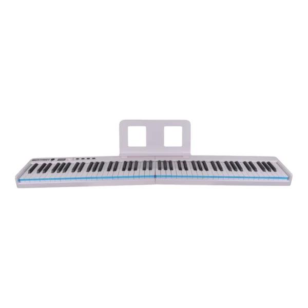 PIANO DIGITA 88NOTAS PORTATIL BLANCO EURO-8600 + FUNDA