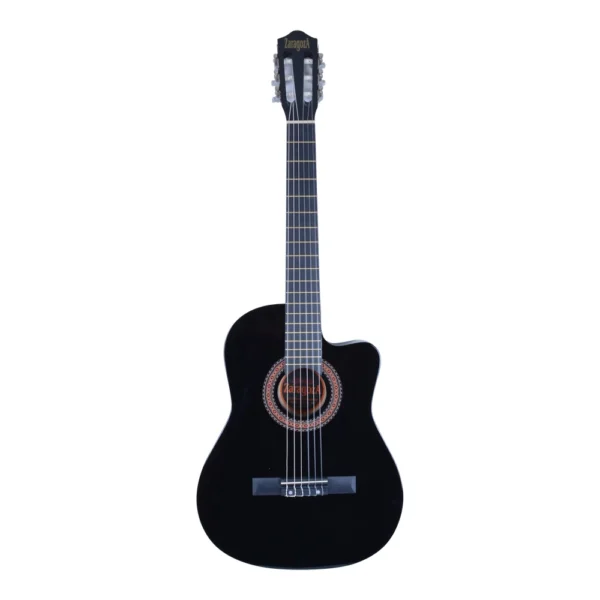 GUITARRA CUTAWAY 39 CUERDAS NYLON HUELVA + ALMA NEGRA