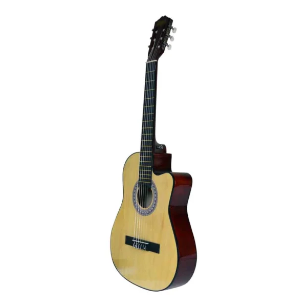 GUITARRA CUTAWAY 39 CUERDAS NYLON HUELVA + ALMA NATURAL
