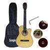 GUITARRA CUTAWAY 39 CUERDAS NYLON HUELVA + ALMA NATURAL
