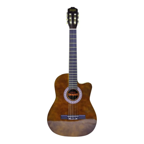 GUITARRA CUTAWAY 39 CUERDAS NYLON HUELVA + ALMA HABANO