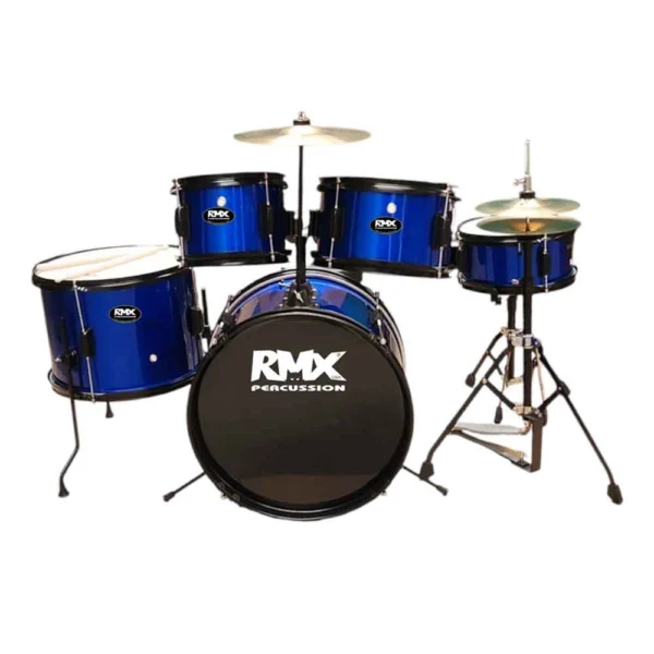 BATERIA JUNIOR 5PCS. PL+PISO(AZUL)JUDR-1A/RMX