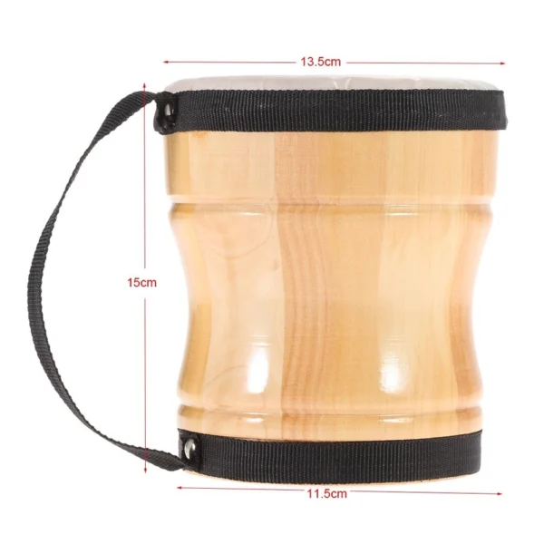 TAMBOR DE MADERA INFANTIL CON MAZO MODELO KD-6
