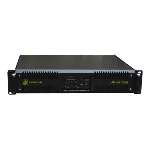 AMPLIFICADOR POWER STEREO H 2800w RMS CIPRIANI VULCANO 10000HQ
