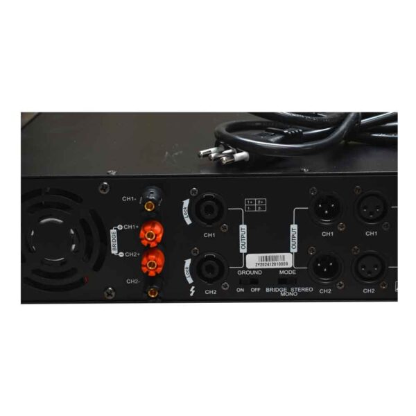 AMPLIFICADOR POWER STEREO H 2800w RMS CIPRIANI VULCANO 10000HQ