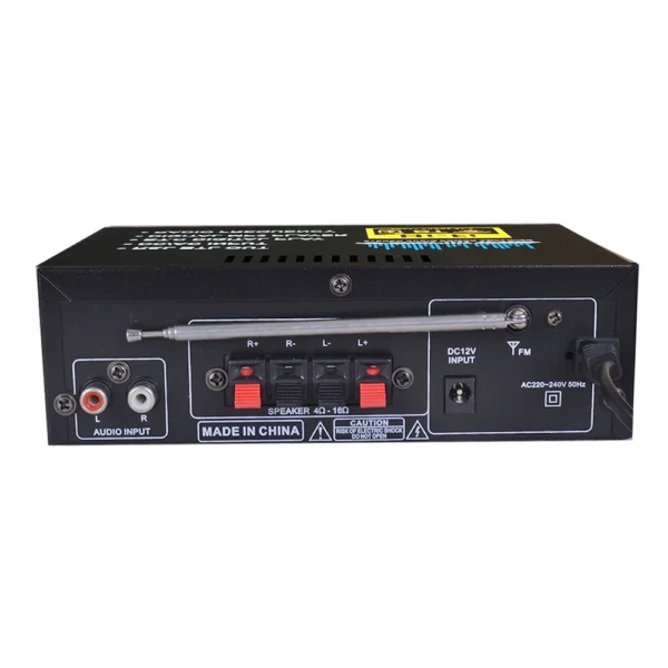 AMPLIFICADOR PERIFONEO 2 MICROFONOS/BT/MP3/FM LOX-40 MEKSE