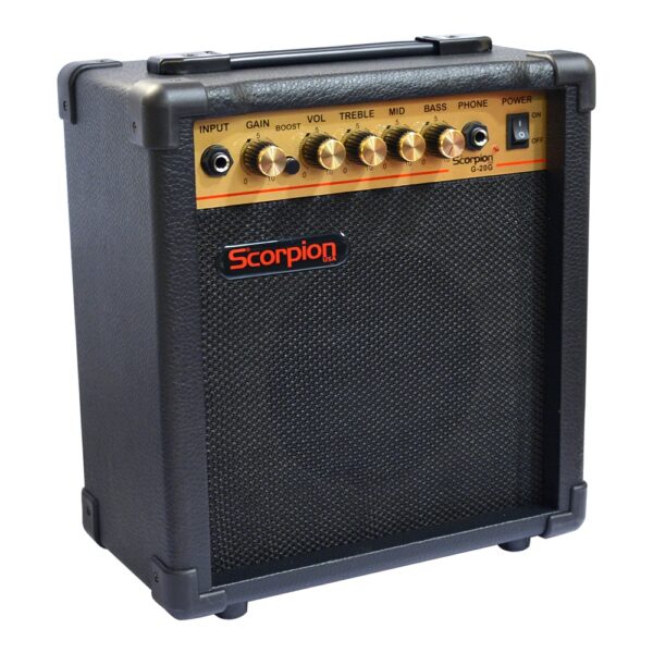 AMPLIFICADOR GUITARRA ELECTRICA MOD.20G(20WATT) SCORPION