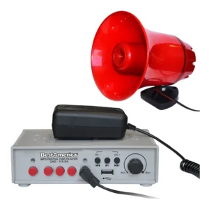 AMPLIFICADOR MOVIL 20W AUTOMOVILES 12V-24V CAD-115DA B.A
