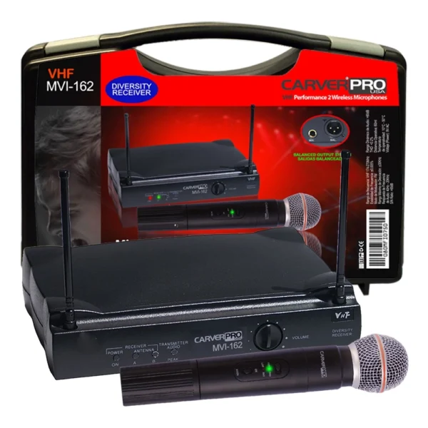 SISTEMA INALAMRICO DE MANO + CASE MVI-162 CARVERPRO