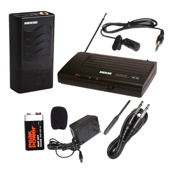 SISTEMA INALAMBRICO VHF SOLAPA MOD. MK-1500 MEKSE                