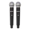 MICROFONO INALAMBRICO DE MANO DOBLE UHF/FQ VARIABLE MOD.GUH-2000  GEMINI