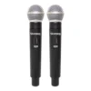 MICROFONO INALAMBRICO DE MANO DOBLE UHF/FQ VAR. SMU-N5000 SCORPION