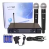 MICROFONO INALAMBRICO DE MANO DOBLE UHF/FQ VARIABLE NEO CPMU-5000 CARVERPRO