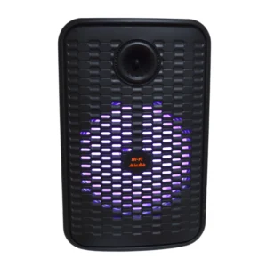 PARLANTE PORTATIL 12 BT/MP3/FM/LED + 2 MICROFONOS BESTAMERICA PS-12250