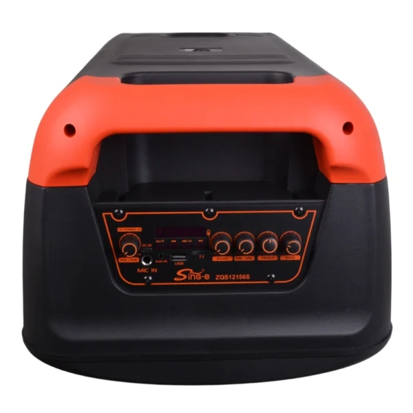 PARLANTE PORTATIL 12 BT/MP3/FM/LED + 2 MICROFONOS BESTAMERICA PS-12250