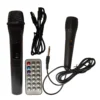 PARLANTE PORTATIL 12 BT/MP3/FM/LED + 2 MICROFONOS BESTAMERICA PS-12250