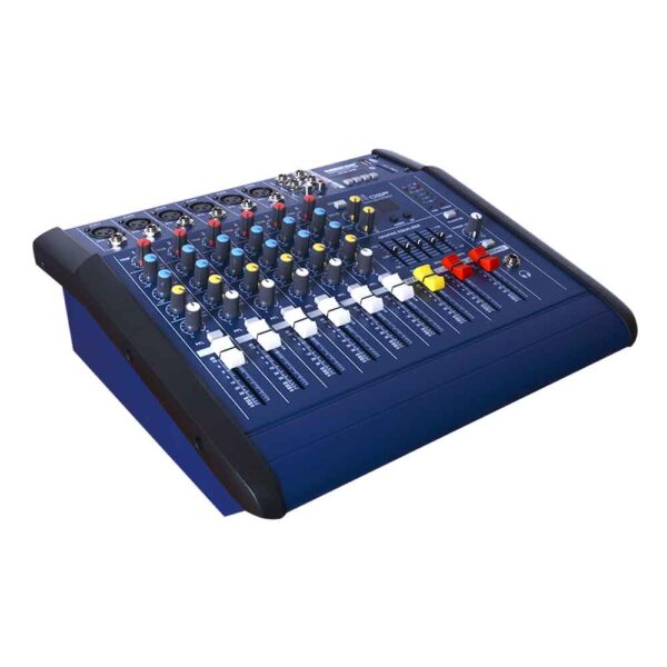 CONSOLA POWER MIXER 6CH BLUETOOTH + USB UKS-6USB MEKSE