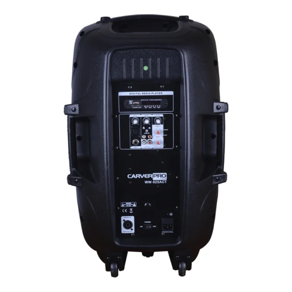 CAJA ACUSTICA PARLANTE ACTIVA 15"300W 2 IN/BT/ USB/ RADIO MP3 M-58 CARVERPRO
