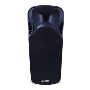 CAJA ACUSTICA PARLANTE PORTATIL -2X15 + 2 MICROFONOS MEE-214 MIC COXX