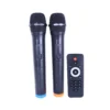 CAJA ACUSTICA PARLANTE PORTATIL -2X15 + 2 MICROFONOS MEE-214 MIC COXX