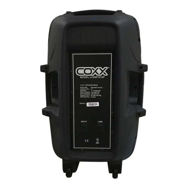 CAJA ACUSTICA PARLANTE 15´ PASIVA 700W MODELO LCSW1519P COXX