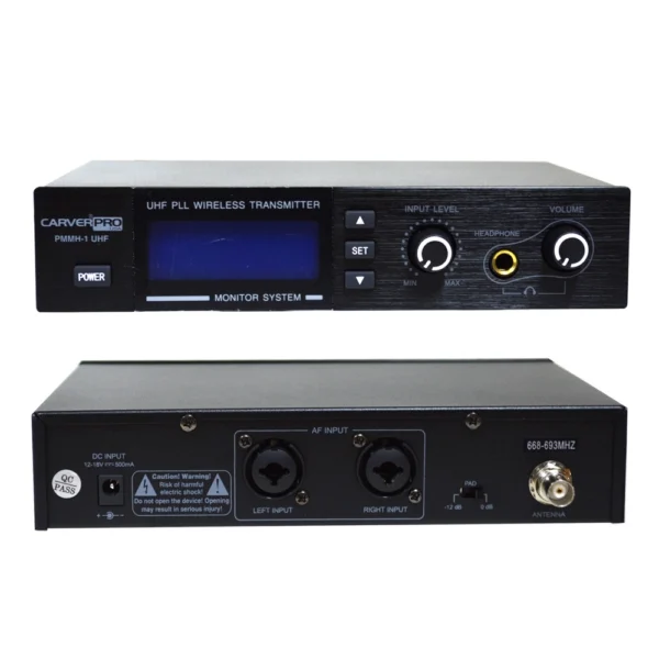 SISTEMA DE MONITOREO UHF PMMH-1 UHF CARVERPRO