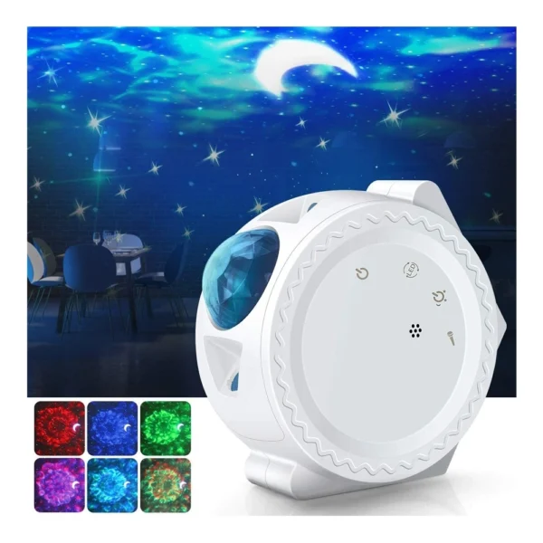 PROYECTOR LUZ NOCTURNA 3 EN 1 GIRATORIO MODELO NP-11