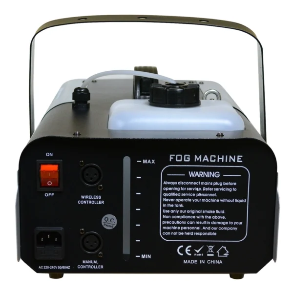 MAQUINA DE HUMO MODELO F-3  1200W  CARVERPRO