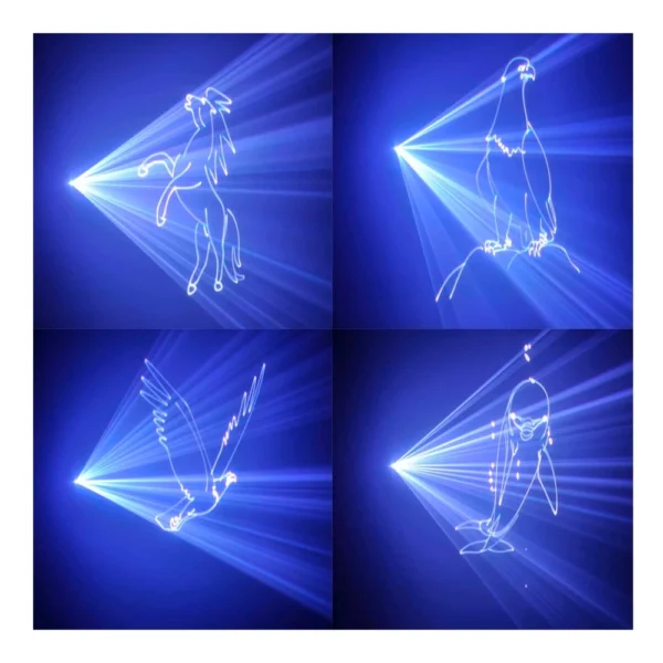 LASER ANIMADO FULL COLOR MODELO LAW-01 1000MW