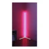 095NOR8046(2) LAMPARA ALUMINIO BLANCA DE PIE LED RGB + CONTROL