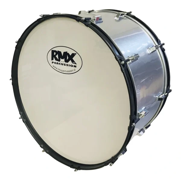 BOMBO DE BANDA 26X12 SILVER MOD.BDBT-1080 RMX