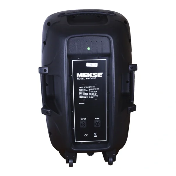 CAJA ACUSTICA PARLANTE PASIVA 15" + CROS 300W CONT.2VIA SCP-1515P MEKSE