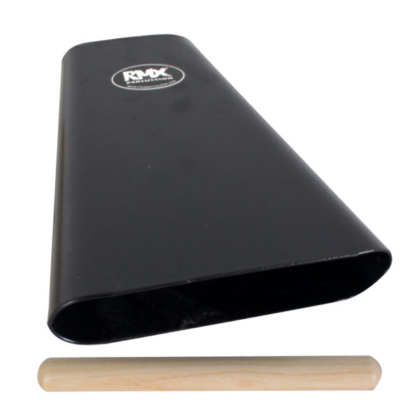 CENCERRO DE MANO 7 PULGADAS NEGRO CON BAQUETA RMX BHND-7B
