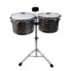 TIMBALES HQ 15+14 CON CENCERRO SILVER MART TIM-1415SV RMX