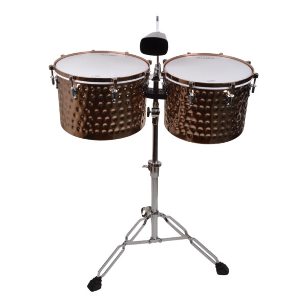 1 TIMBALES HQ 15+14 CON CENCERRO GOLDEN MART DR-2GL SCORPION