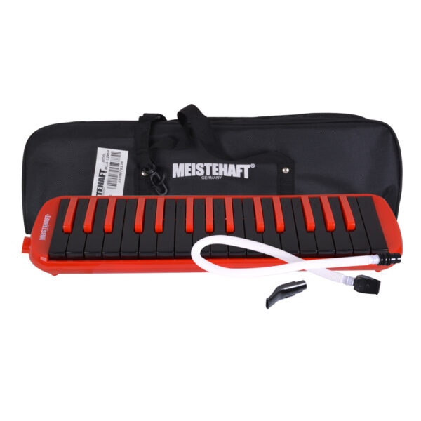 MELODICA 32 NOTAS ROJO TECLAS NEGRAS MLA-32 MEISTEHAFT