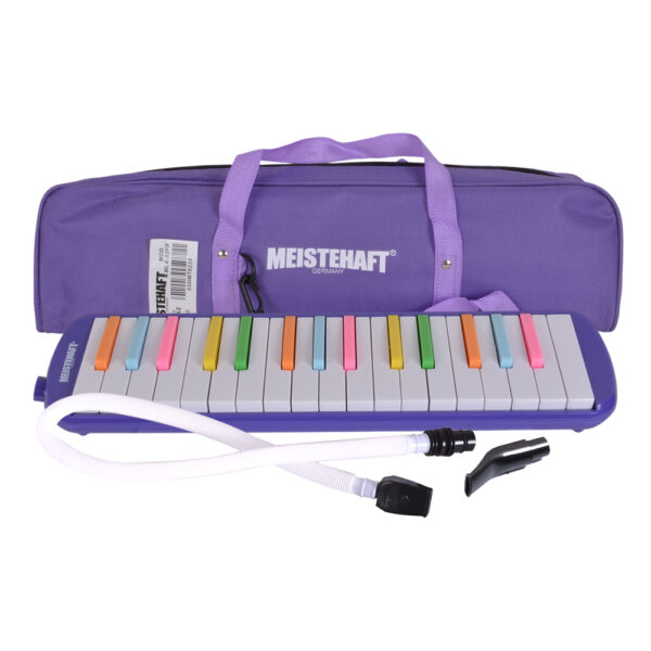 MELODICA 32 NOTAS MORADA TECLAS MULTICOLOR MLA-32 MEISTEHAFT