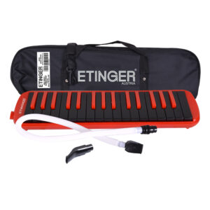 MELODICA 32 NOTAS ROJO TECLAS NEGRAS ERN-32 ETINGER