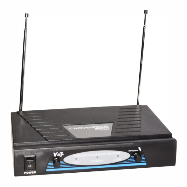 SISTEMA INALAMBRICO DE MANO DOBLE VHF CARVERPRO