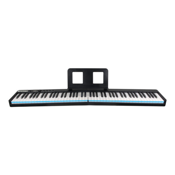 PIANO DIGITAL 88 NOTAS PORTATIL NEGRO EURO-8600 + FUNDA